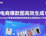 电商爆款图高效生成！ComfyUI 零基础搭建换背景换装全流程商业工作流