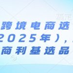 亚马逊跨境电商选品案例(更新2025年7月)，跨境电商利基选品