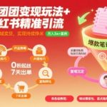 快团团变现玩法+小红书精准引流技巧，助你真正落地私域卖货，实现持续挣米