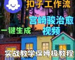 Coze扣子智能体工作流一键生成宫崎骏治愈视频,全流程保姆级教学 Coze扣子智能体工作流一键生成宫崎骏治愈视频,全流程保姆级教学