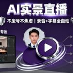 宝子哥9月20日线下课，AI实景直播，不废号不焦虑（录音+字幕）