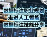 数据标注职业规划,走进人工智能,数据标注技能分享 数据标注职业规划,走进人工智能,数据标注技能分享
