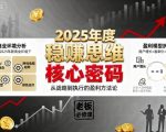 2025年度稳賺思维老板创业营,拆解2025年新商业环境下,企业实现持续盈利的核心密码 2025年度稳賺思维老板创业营,拆解2025年新商业环境下,企业实现持续盈利的核心密码