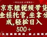 京东短视频带货,新玩法,0门槛,做就有米,无需剪辑,无需选品【揭秘】 京东短视频带货,新玩法,0门槛,做就有米,无需剪辑,无需选品【揭秘】