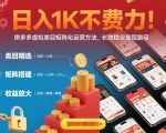 日入1K不费力!拼多多虚拟类目矩阵化运营方法,长效稳定变现路径 日入1K不费力!拼多多虚拟类目矩阵化运营方法,长效稳定变现路径
