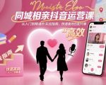 同城相亲抖音运营课,从入门到精通的实战指南,快速高效匹配对象 同城相亲抖音运营课,从入门到精通的实战指南,快速高效匹配对象