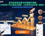 亚马逊卖家运营与利润提升课程，让你的每个SKU都成为爆款，让你的亚马逊利润一路飙升（更新12月）
