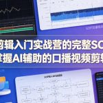 AI剪辑入门实战营的完整SOP，快速掌握AI辅助的口播视频剪辑能力