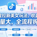 B站网盘拉新美女玩法，收益很稳定，流量大，全流程拆解