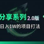 KS项目2.0期-拆本周结1W项目思路，几张图撬动流量群体，真的生猛