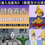 抖音某博主的健身热门短视频赛道教学，精选独家，接商单或者健身私域，零基础也能快速入局