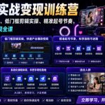 苗子起号涨粉实战变现训练营，多类目零基础爆款起号、精准起号节奏、新手稳涨粉可落地变现全课（更新0719）