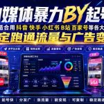 自媒体暴力搬运起号法，适合用抖音快手小红书B站百家号等各大平台，稳定跑通流量与广告变现