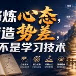 付费文章：修炼心态，营造势差，而不是学习技术