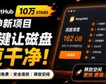在Gtihub上做出10万stars的大神，又发布新项目了！一键让磁盘更干净，开源免费清理工具MangoDisk