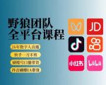 野狼团队2026新版全平台短视频带货教学，打开流量突破口，开始Ai带货（更新0903）