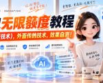 豆包无限额度教程（9月最新技术），外面传的技术，效果自测！