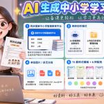 孩子的教辅别再乱买了：同步国家中小学智慧平台，AI一键生成图文教辅和试卷