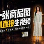女装AI视频总翻车？问题不在提示词，女装展示视频Skill先锁定5个变量！