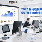 2026亚马逊视频教程，学习我们的商业模式，以及2026最新的选品及运营经验（更新1027）